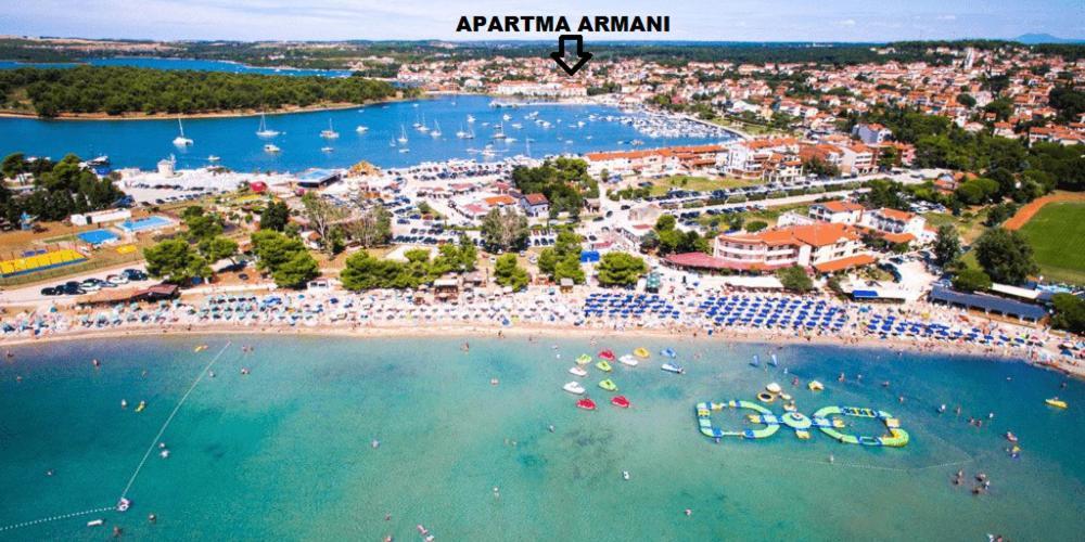 Armani Apartment Medulin Bagian luar foto