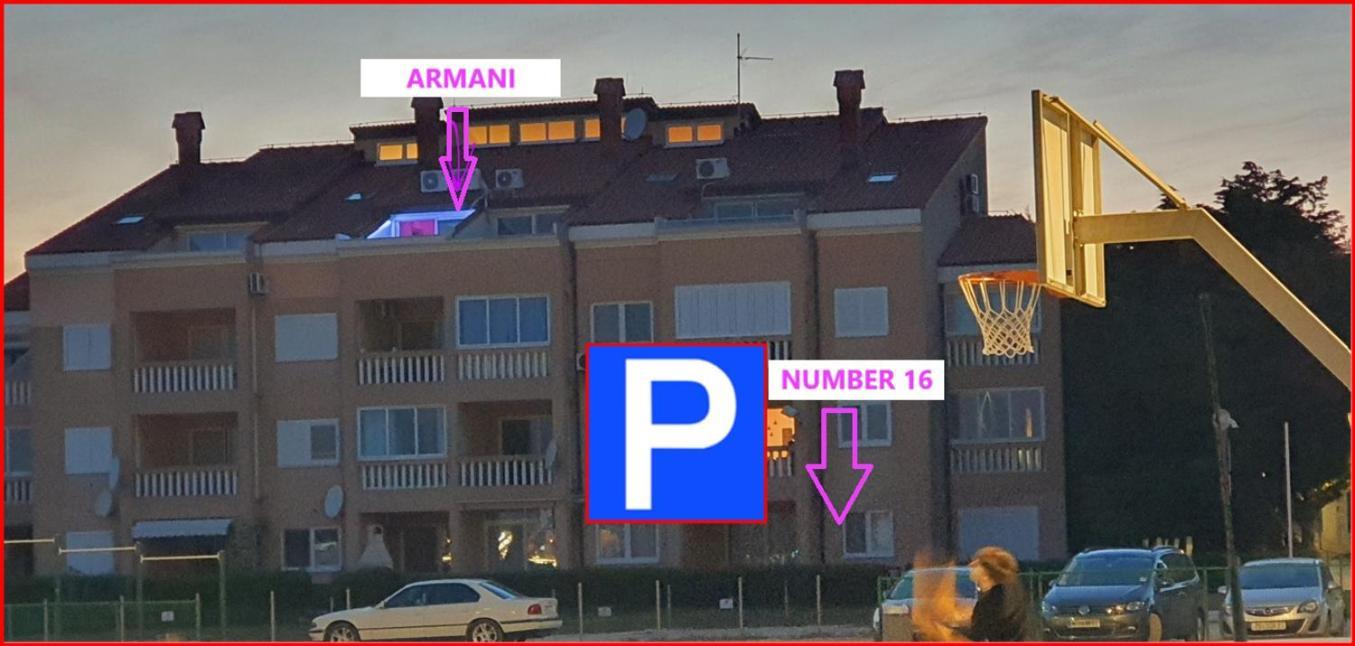 Armani Apartment Medulin Bagian luar foto